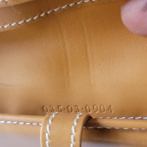 Vintage Gucci Micro GG Continental Leather Wallet Clean Interior - Picture 11 of 15